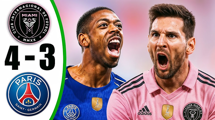 Inter Miami vs PSG 4-3 - All Goals & Highlights - Club World Cup 2025