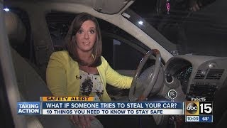 What to do if someone tries to steal your car