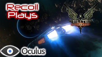 Elite Dangerous: Oculus Rift Asteroid Belt Combat! KKRipper Plays