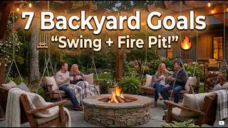 7 Fire Pit Pergola Ideas with Swings That Look Absolutely Stunning