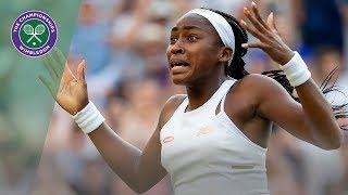 Coco Gauff vs Polona Hercog | Wimbledon 2019 | Full Match screenshot 2