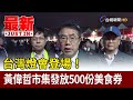 台灣燈會登場！ 黃偉哲市集發放500份美食券【最新快訊】