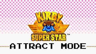 Kirby Super Star Attract Mode