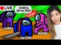 🔴LIVE Among Us: LaurenzSide, DanTDM, CaptainSparklez, Tiff,  Smajor, Kara, and friends!