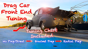 Drag Racing Front End Suspension Tuning | Street to Radial Prep
