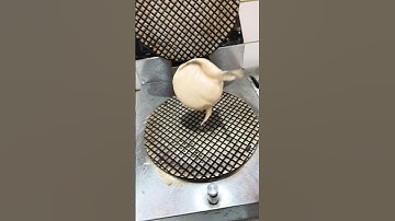 Waffle Cone Making #wafflecone  #shorts  #icecream