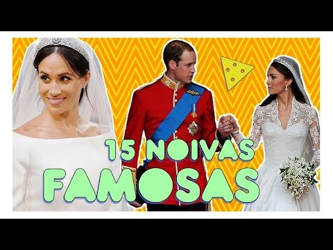 Vídeo: 15 Lindos Vestidos De Noiva De Celebridades De Todos Os Tempos