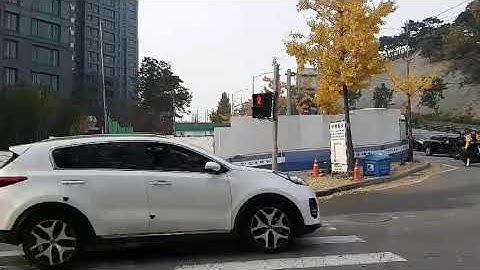 Traffic Light Classification Video test