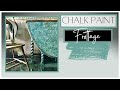 How to Chalk Paint Textures with custom Color Glaze and Frottage Technique