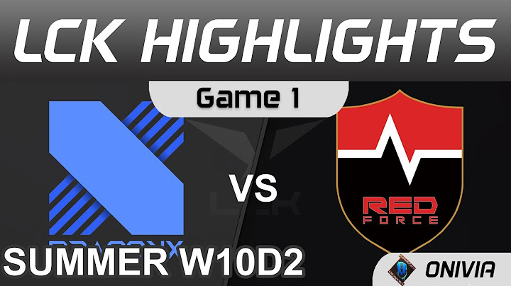 DRX vs NS Highlights Game 1 LCK Summer Season 2021 W10D2 DragonX vs Nongshim RedForce by Onivia
