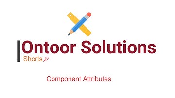 APEX page Component Attributes