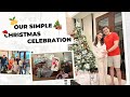 OUR SIMPLE CHRISTMAS CELEBRATION + UNBOXING | Jessy Mendiola