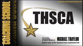 2022 THSCA INTERVIEW: South Oak Cliff Recruiting Coordinator Michael Traylor