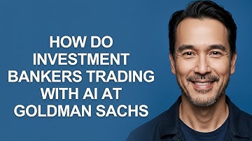 How Do Investment Bankers Trading with Ai at Goldman Sachs - KevinHowTo