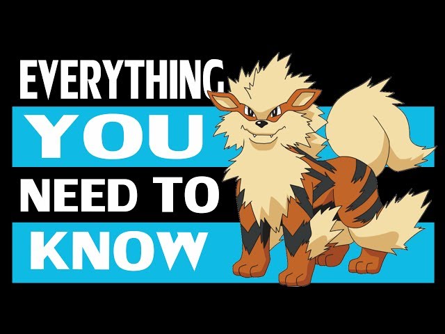 Arcanine é um pokemon lendário – O Fantástico Mundo da Thay