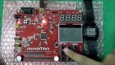 Digital Clock - Nu-LB-NUC140