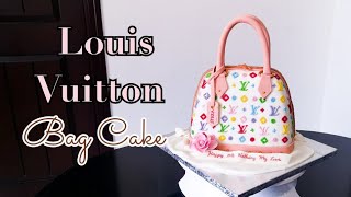 Louis Vuitton Hand Bag Cake 3 - Montilio's Bakery