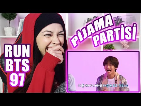 BTS (방탄소년단) PİJAMA PARTİSİ | RUN BTS 97. BÖLÜM TEPKİ  TÜRKÇE ALTYAZILI