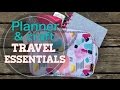 Craft & Planner Travel Essentials // What's in my bag | I'm A Cool Mom