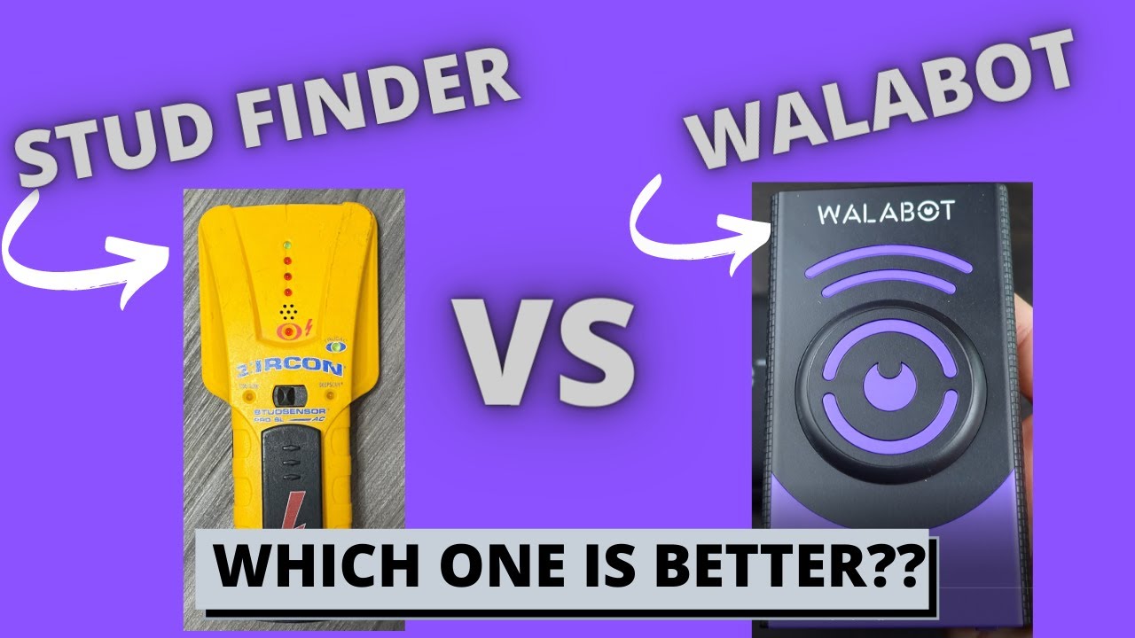 Stud Finder vs Walabot DIY 2 