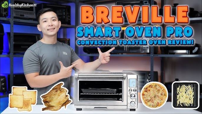 Breville BOV900BSS Smart Oven Pro Air Fryer 28L Toaster Convection Oven New  Open