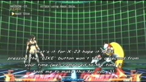 Marvel vs Capcom 3 X-23 Mission Mode Tutorial