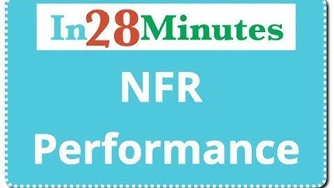 Microservices Architectures - Non Functional Requirements - Performance