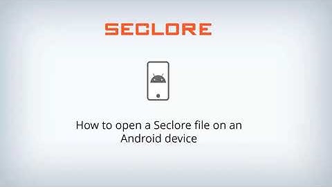 Opening protected files on Android