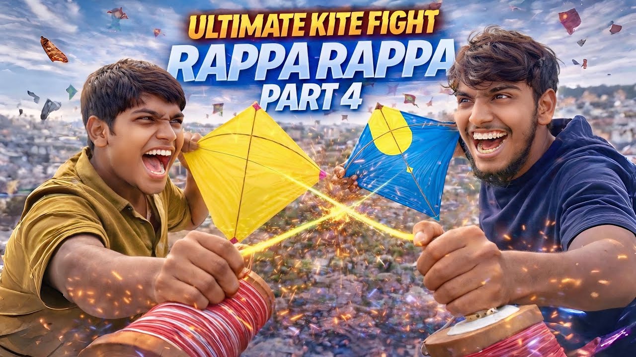 Most Dangerous Kite Cutting 😂 | Ultimate Rappa Rappa Battle 2026 