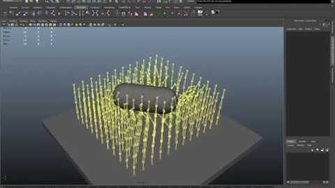 Spring Magic for Maya collision test