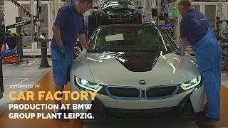 CAR FACTORY | Production at BMW Group Plant Leipzig | Final assembly BMW i8 Coupé \& i8 Roadster.