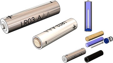 SolidWorks Tutorial #003 : 3D Modelling of LR03-AAA battery (learn chemistry with me)