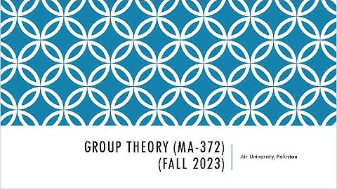 Order of an element of a group | Group Theory Lectures #grouptheory #maths #lecture #lectureseries