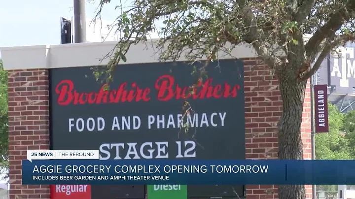 New Brookshire Brothers Grocery store opens on A&M...
