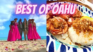 Best Of Oahu, Hawaii Pt. 1 (Hawaiian Wedding + Mini Food Tour) | Best Things To Do In Oahu, Hawaii