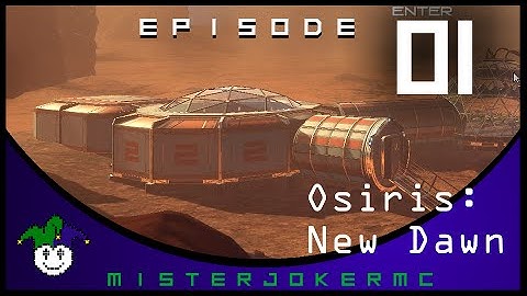 Osiris New Dawn Gameplay - 01 - Building in Osiris New Dawn Gameplay