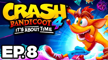 🧪 N BRIO BOSS BATTLE, N VERTED GEMS & LEVELS, TROUBLE BREWING! - Crash 4 Ep.8 (Gameplay Let