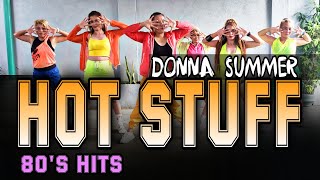 80s Hits Hot Stuff - Donna Summer | Dance Workout | Kingzkrew Resimi