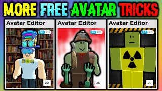 These Avatar Tricks Cost 0 Robux! (ROBLOX) - YouTube