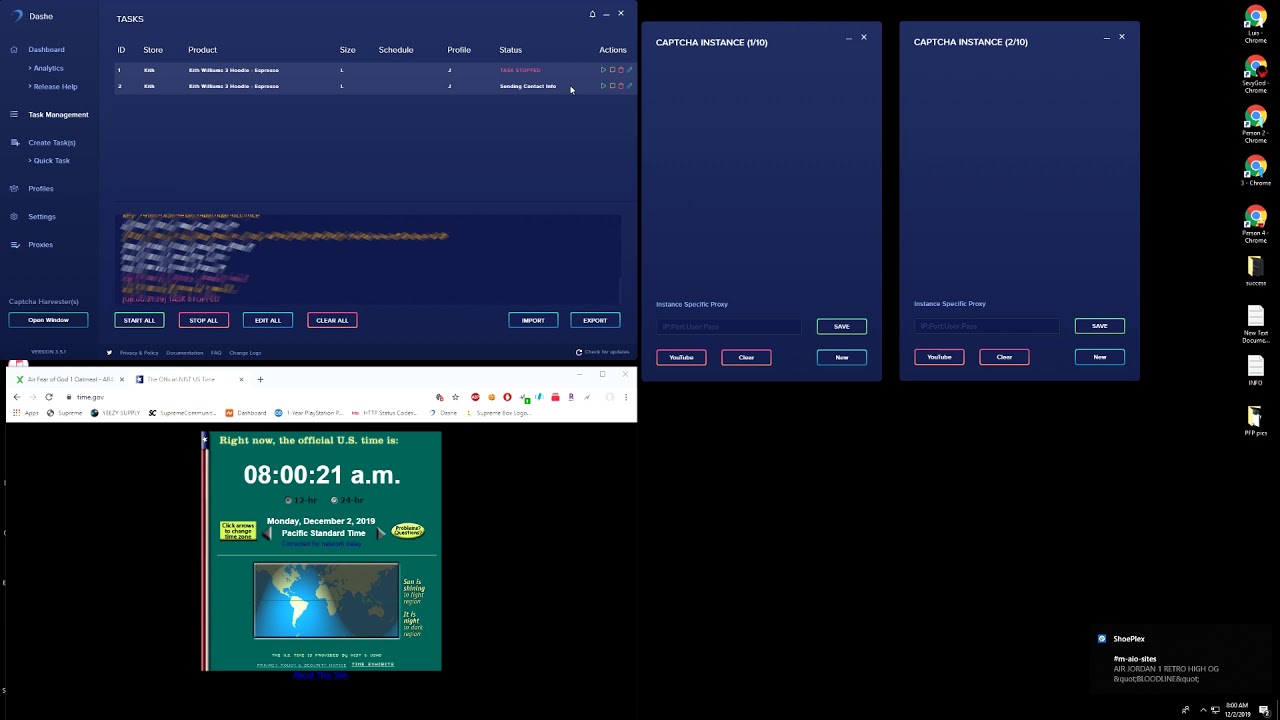 Kith Cyber Monday Box Logo Hoodie Live Cop! (W/Dashe)