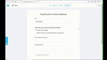How to add a new email id manually in GetResponse digital tool for bulk emailing? [Hindi]