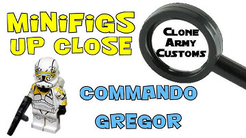 Minifigs Up Close: Commando Gregor