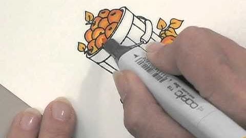 Simple Copic Coloring - Part 1