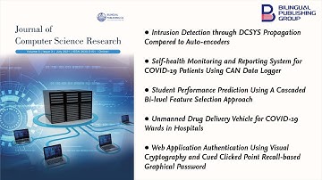 Journal of Computer Science Research | Vol.3, Iss.3 July 2021