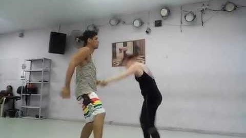 Cristi Boone and Hugo Latiff post-rehearsal fun!