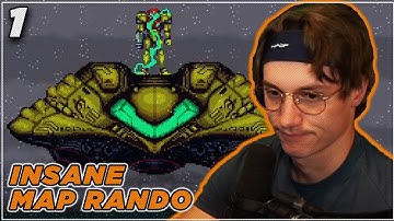 Insane Map Rando v4 | Super Metroid | #1