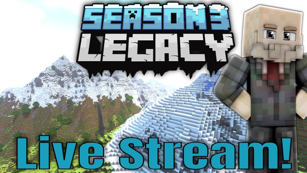 Working on the Emerald Palace - Legacy SMP Livestream!