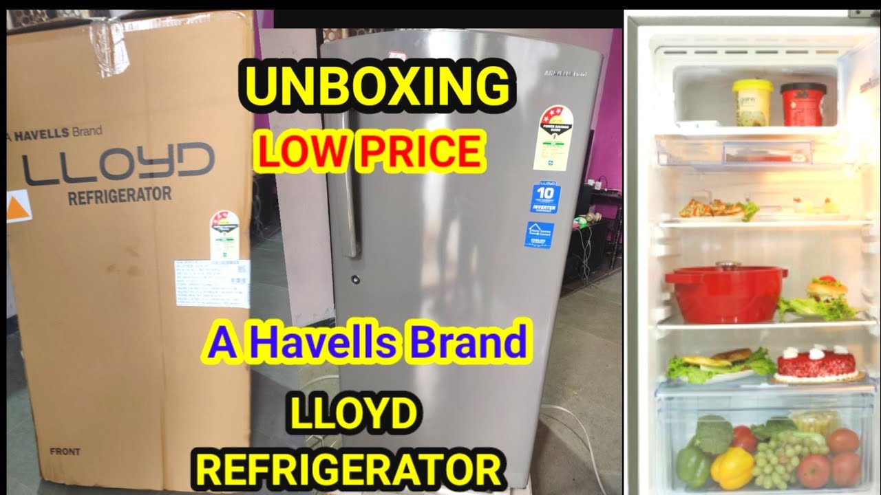 LLOYD REFRIGERATOR 200L Unboxing and Review in Telugu best