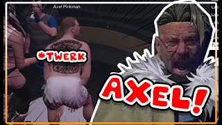 [ENG SUB/HolostarsEN/VCR] Axel become the best stripper to support the family
