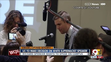 University of Cincinnati to make decision on white supremacist speaker Richard Spencer